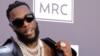 Le Nigérian Burna Boy lors des Billboard Music Awards de 2022 à Las Vegas.