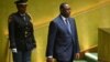 Le président sénégalais Macky Sall à la 78e Assemblée générale des Nations Unies au siège de l'ONU à New York, le 19 septembre 2023.