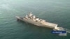 An image grab from footage obtained from Iranian State TV IRIB, Dec. 27, 2019 shows a view of the Islamic Republic of Iran Navy frigate 'Sahand' during Iran-Russia-China joint naval drills in the Indian Ocean and the Gulf of Oman. (Photo by IRIB TV / AFP)