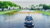 Hình ảnh quảng bá của Campuchia về dự án kênh đào Phù Nam-Techo.