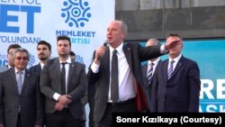 Memleket Partisi Genel Başkanı Muharrem İnce