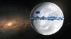 An illustration shows Earth during the Marinoan Ice Age, 651-635 million years ago, when ice sheets covered most of the planet's surface. (Huyue Song/Handout via Reuters)