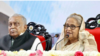 ঢাকার কুর্মিটোলায় র‌্যাপিড অ্যাকশন ব্যাটালিয়নের (র‌্যাব) সদর দপ্তরে, বাহিনীর ১৯তম প্রতিষ্ঠাবার্ষিকী উপলক্ষে আয়োজিত অনুষ্ঠানে বক্তব্য রাখছেন বাংলাদেশের প্রধানমন্ত্রী শেখ হাসিনা। রবিবার, ১৯ মার্চ, ২০২৩। 