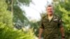 FILE - Russia's Alexander Lentsov, then a lieutenant-general, is pictured in Soledar in Ukraine's Donetsk region, Sept. 27, 2014. Now a colonel-general, he has been named to lead a peacekeeping force in the disputed Nagorno-Karabakh region of Azerbaijan. 
