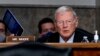 FILE - Then-U.S. Senator Jim Inhofe speaks on Capitol Hill in Washington, May 13, 2021. Inhofe died July 9, 2024, at age 89.