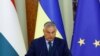 Hungary's Prime Minister Viktor Orban attends a joint news briefing with Ukrainian President Volodymyr Zelenskiy, in Kyiv, Ukraine July 2, 2024.