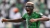 Victor Osimhen a égalisé pour les Super Eagles à la 38e minute.