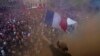 FILE - People gather at Republique plaza in Paris in a protest against the far right, July 3, 2024.