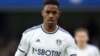 FILE - Leeds United's Junior Firpo vies for the ball during a match between Chelsea and Leeds United at at the Stamford Bridge stadium in London, March 4, 2023. Firpo will be among soccer players representing the DominIcan Republic at the Paris Olympics.
