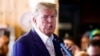 Donald Trump s'exprime pendant sa campagne à l'Iowa State Fair à Des Moines, dans l'Iowa, aux États-Unis, le 12 août 2023.
