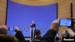 Генеральний секретар НАТО Єнс Столтенберг підбив підсумки засідання міністрів країн Альянсу під час прес-конференції в середу