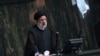 Presiden Iran Ebrahim Raisi berbicara dalam sidang parlemen di Teheran, Iran, 30 April 2023. (Foto: AP)