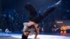 FILE - Victor Montalvo, also known as B-Boy Victor, of the United States, competes in the B-boy Red Bull BC One World Final at Hammerstein Ballroom, Nov. 12, 2022, in New York.