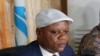 Jean-Marc Kabund (C), kalaka mokonzi ya UDPS, lingomba lya président Félix Tshisekedi pene na molandi wa ye Augustin Kabuya (1er G) na Dr Eteni Longondo ya lingomba liye na Limete, Kinshasa, 8 janvier 2019. 