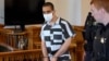 FILE - Hadi Matar, the accused attacker of author Salman Rushdie, arrives for an arraignment in the Chautauqua County Courthouse in Mayville, New York, Aug. 13, 2022.
