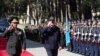 Azərbaycanın müdafiə naziri Zakir Həsənov və Türkiyənin milli müdafiə naziri Hulusi Akar (Rəsmi foto)