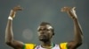 Le Sénégalais Sadio Mané lord du début de la finale de la Coupe d'Afrique des Nations 2022 entre le Sénégal et l'Égypte à Yaoundé, le 6 février 2022.