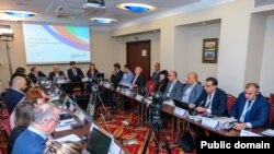 "Şərq Tərəfdaşlığı” Proqramının Elektron Rabitə Tənzimləyiciləri Şəbəkəsinin toplantısı (Foto Rəqəmsal İnkişaf və Nəqliyyat Nazirliyinindir)