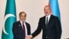 İlham Əliyev və Şahbaz Şərif (Foto president.az saytınındır)
