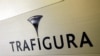 El logotipo de Trafigura aparece en la entrada de la empresa en Ginebra el 11 de marzo de 2012.