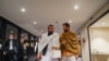 Representatif Taliban berjalan di Hotel Soria Moria, tempat di mana pertemuan tertutup antara Taliban dan negara-negara Barat berlangsung, di Oslo, Norwegia, 23 Januari 2022. (Foto: NTB/Torstein Boe via Reuters)