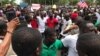 Manifestants à Monrovia au Liberia le 7 juin 2019.