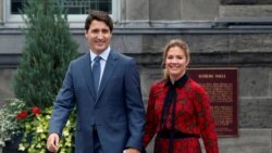 Kanada Başbakanı Justin Trudeau ve eşi Sophie Gregoire Trudeau