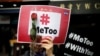#MeToo movement on International Women's Day 2018.