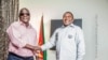 Afonso Dhlakama, líder da Renamo, e Filipe Nyusi, presidente de Moçambique