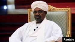 Omar al-Bashir, kiongozi wa zamani wa Sudan. April 5, 2019. 