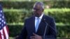 Menteri Pertahanan AS Lloyd Austin menghadiri konferensi pers di Queensland Government House di Brisbane pada 29 Juli 2023. (Foto: AFP)