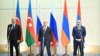 Vladimir Putin, İlham Əliyev və Nikol Paşinyan