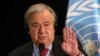 Kala mokonzi ya ONU, Antonio Guterres, na Beirut, Liban, 21 décembre 2021.