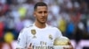 Eden Hazard lors de sa présentation au Santiago Bernabeu, Espagne, le 13 juin 2019.