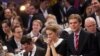 Berlin'de ABD Başkanlık seçim sonuçlarını izleyen Almanlar