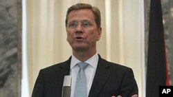 Almanya Dışişleri Bakanı Guido Westerwelle