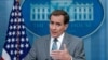 Juru bicara keamanan nasional, John Kirby, berbicara dalam konferensi pers di Gedung Putih, Washington, pada 17 Juli 2023. (Foto: Reuters/Evelyn Hockstein)