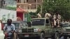 Patrouilles des paramilitaires RSF à Khartoum