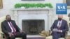 Uhuru Kenyatta asololi na Joe Biden na Maison Blanche
