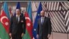 İlham Əliyev və Şarl Mişel 