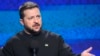 Владимир Зеленский во время пресс-конференции