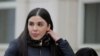 ARCHIVO: Emma Coronel Aispuro, la esposa de Joaquín "El Chapo" Guzmán, en una foto de febrero de 2019.