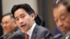 Ketua Partai Maju Pita Limjaroenrat saat konferensi pers di Bangkok, Thailand, Kamis, 18 Mei 2023. (Foto: AP)