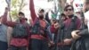 پشاور میں پولیس کا احتجاج: 'ہم محفوظ نہیں تو عوام کیسے محفوظ ہوں گے؟'