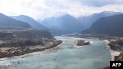 Sông Yarlung Zangbo, nơi sẽ xây đập thủy điện được coi là lớn nhất thế giới. [Ảnh minh họa]