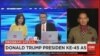 Laporan Langsung VOA untuk CNN Indonesia: Pelantikan Donald Trump, Presiden ke-45 AS