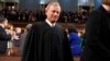 FILE - Chief Justice of the United States John Roberts at the State of the Union address at the Capitol, Feb. 7, 2023, in Washington. 