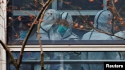 世界卫生组织一个专家小组2021年1月至2月在中国武汉对新冠病毒的来源进行调查。（路透社2021年2月2日）