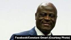 Constant Omari, président de la Fédération congolaise de football association (Fécofa) depuis 2005, RDC, 9 mai 2017. (Facebook/Constant Omari)