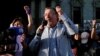El candidato a la presidencia de Guatemala Bernardo Arévalo durante un mitin de campaña en Ciudad de Guatemala, el 26 de junio de 2023.